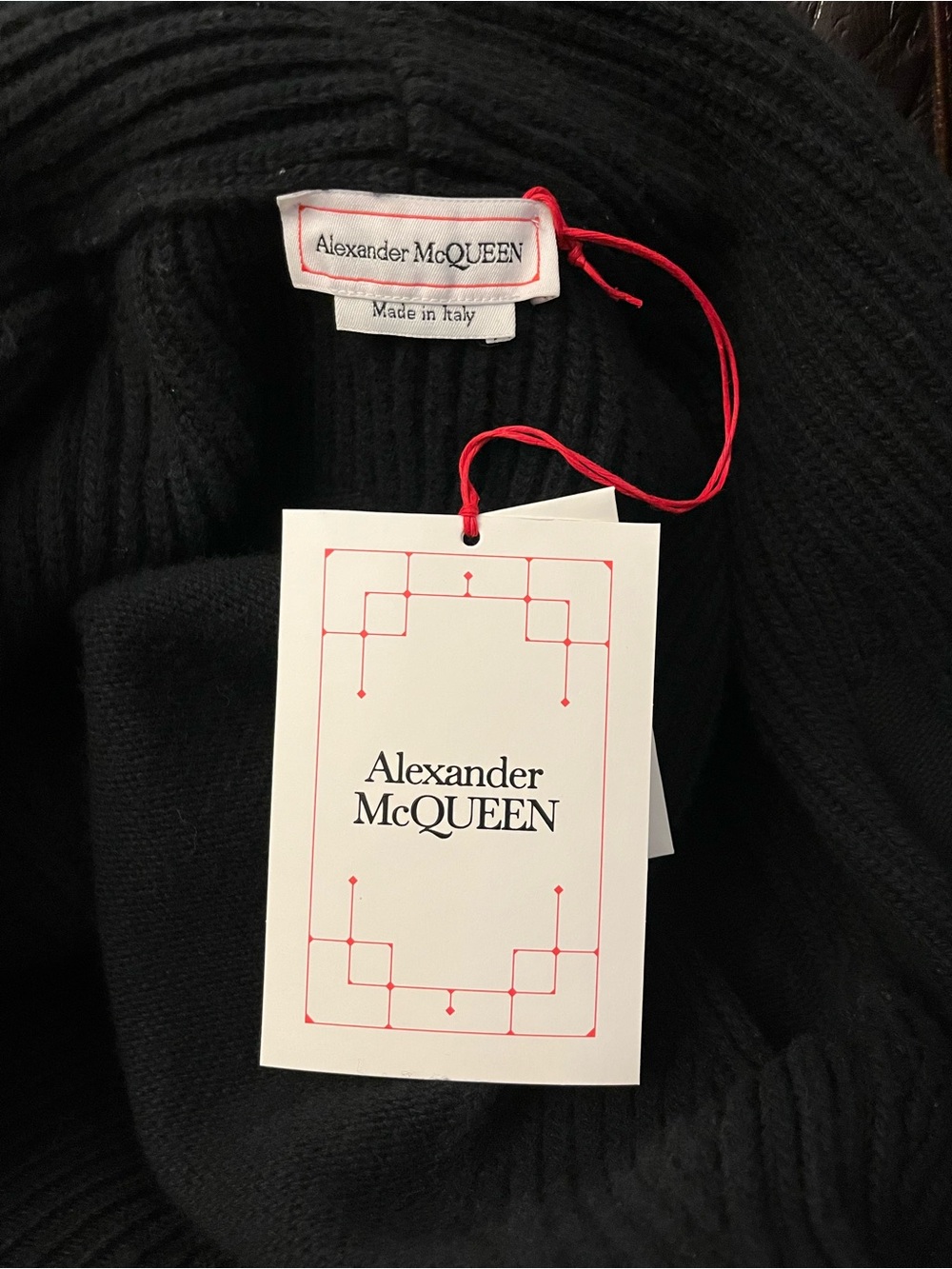 Alexander McQueen Peplum-Hem Wool Cardigan, size M - Picture 5 of 8